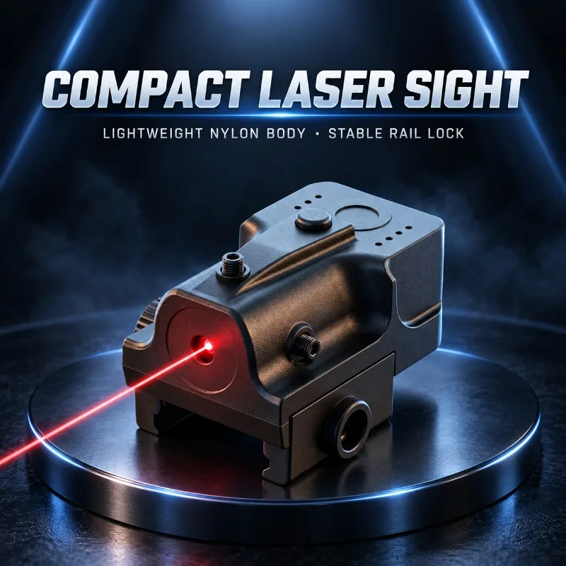 Lightweight Mini Nylon Beam Indicator, Stable Lock & 4-Way Adjustable Rail Ornament for Hobby Model Decoration
