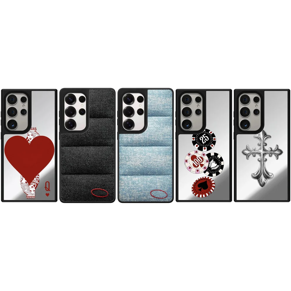 

6032817 Mirror Magnetic Case: Compatible with Samsung Galaxy S23 U S24U S25 S26 Ultra S25+ S26 Plus Shell