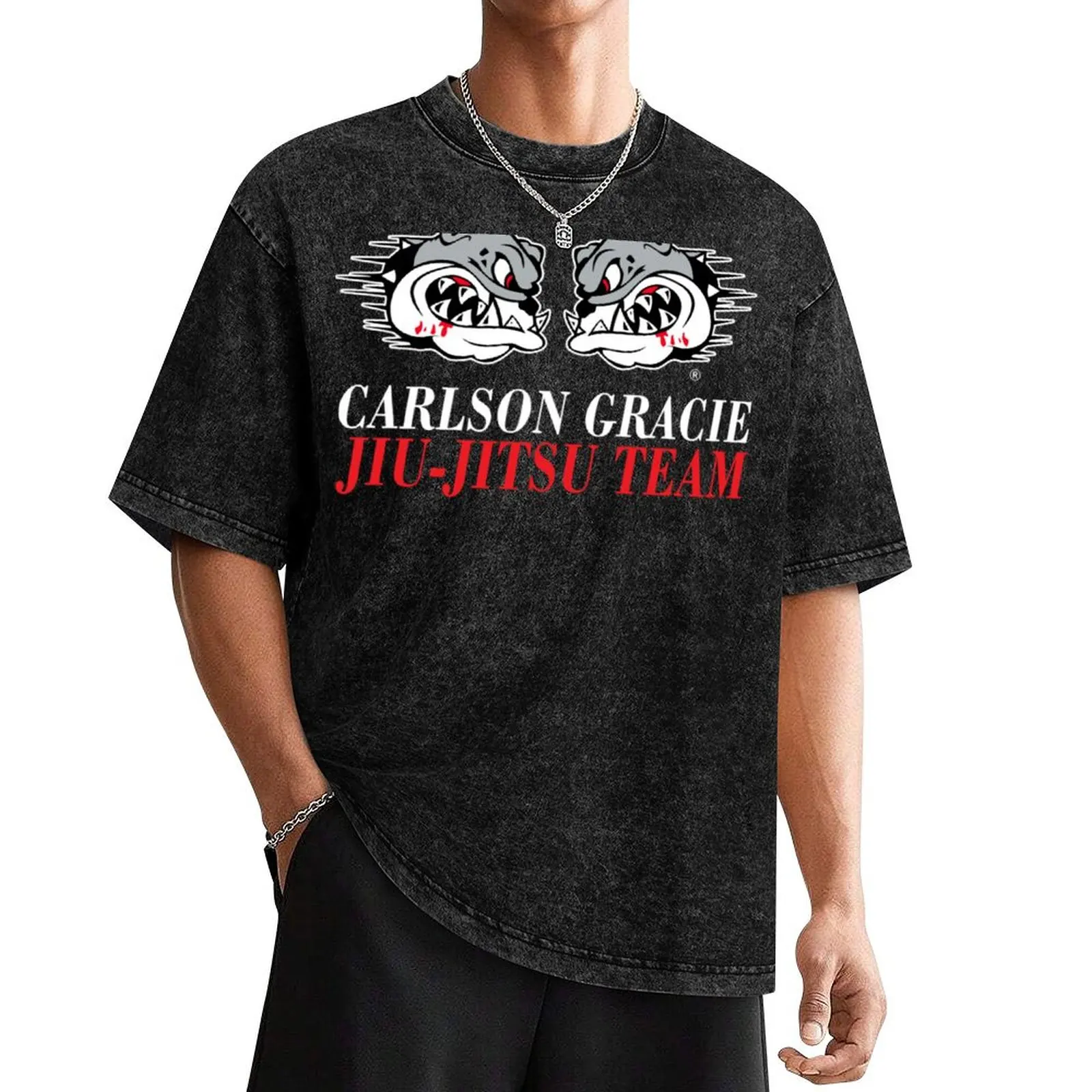 

Carlson Gracie Jiu Jitsu Team Logo T-Shirt sports fans anime shirt men tshirt