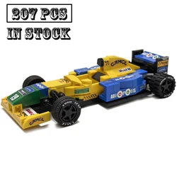 New Technical MOC-62312  SuperB191 Team Stake SuperRace Car Model Buiding Kit Creators Block Bricks Kid Toys Birthday Gifts