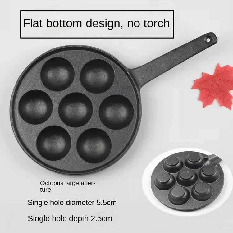 

Holes Takoyaki Maker Grill Pan Octopus Ball Plate Home Cooking Baking Forms Mold Tray Baking Pan For Kitchen Tools