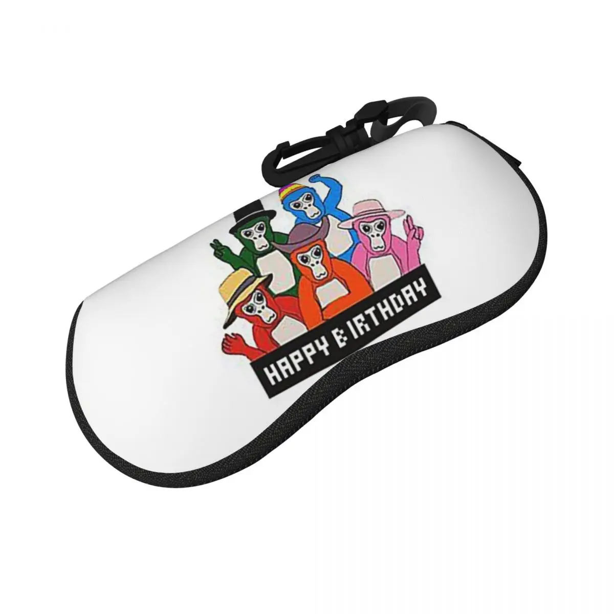 

Gorilla Tag Monkey Shell Glasses Case Protective Sunglasses Box Women Men Soft Eyeglasses Bag Pouch
