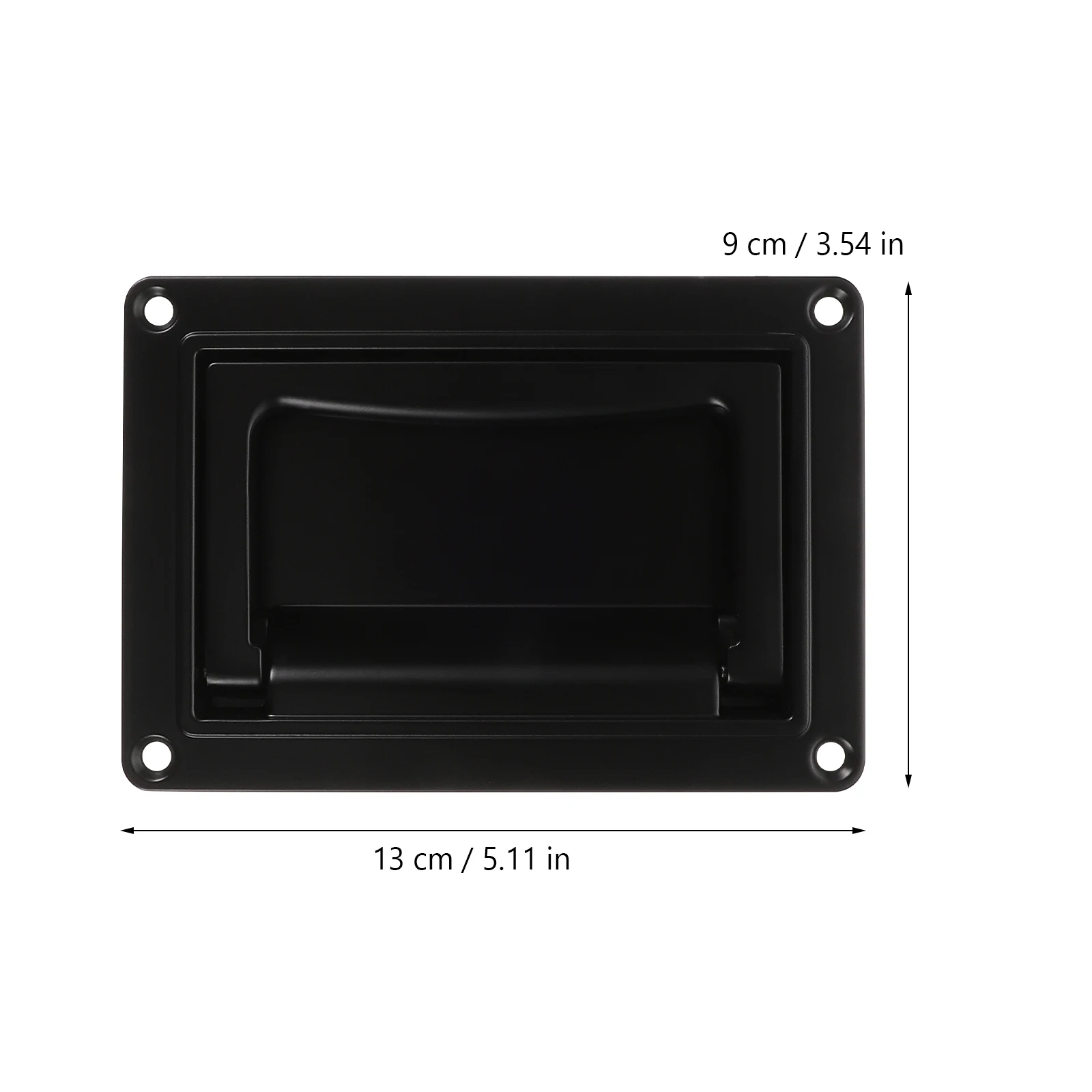 

Zinc Alloy Folding Door Handle Replacement Recessed Pull Boat Cabinet Drawer Trap Flush Mounted Handles No Noise for Control