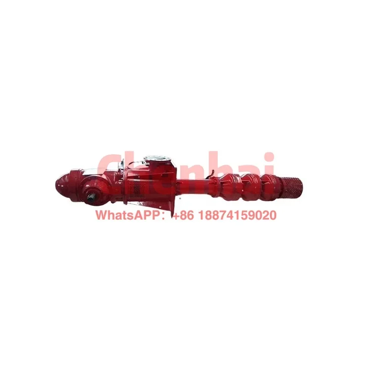 deep well diesel engine driven vertical turbine fire pump long shaft