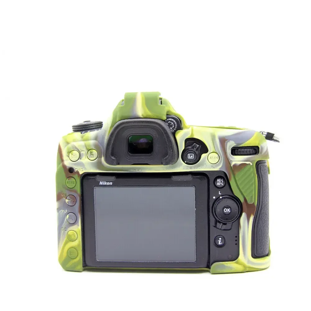Funda protectora de goma de silicona para DSLR, funda de marco suave para bolsa protectora, bolsa para cámara Nikon D780, protección corporal