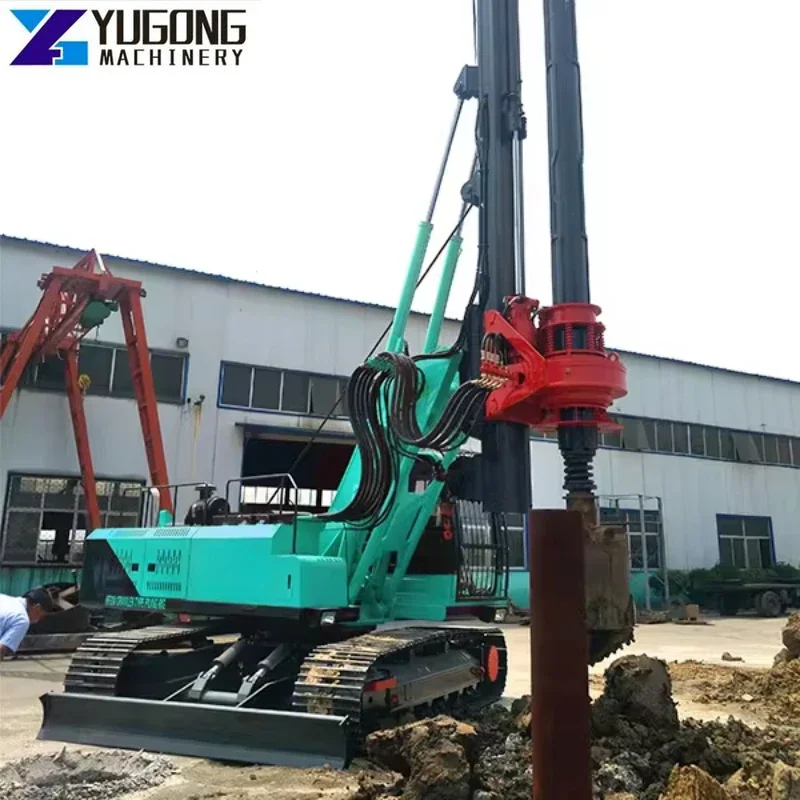 20m 30m Pile Dirver Blasthole Rotary Drilling Rig Machine Engineer Drill Rig Bored Pile Driver Rotary Drilling Rig Machine Price