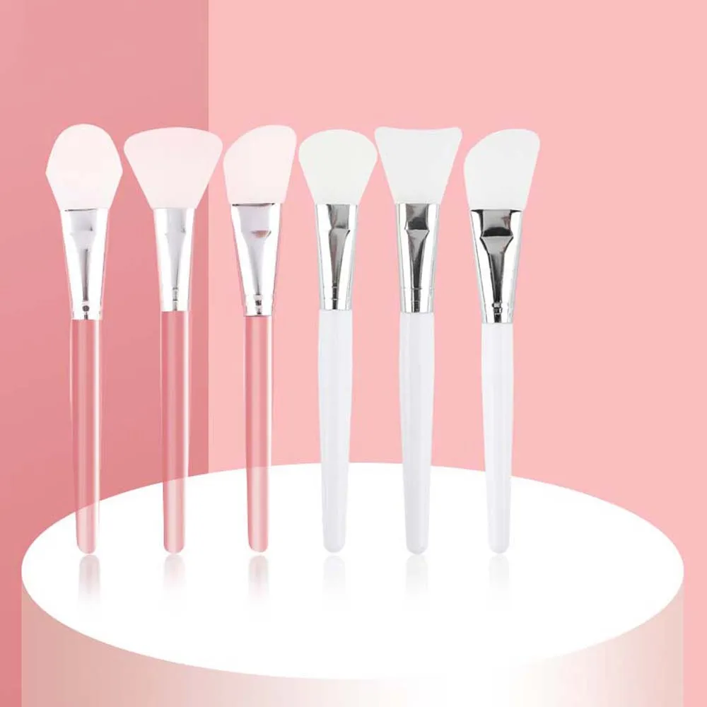 Professional Home Salon Cosmetic Tool Facial Mud Mixing Brush Skin Care Tools Silicone Mask Brush Makeup Brush