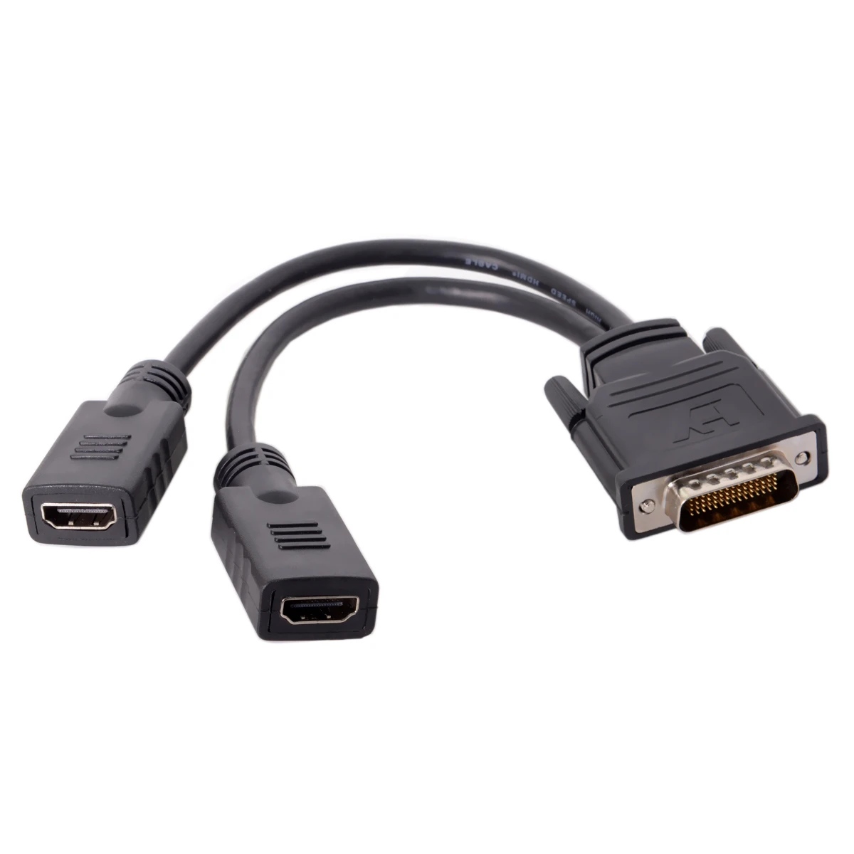 Разветвитель CY DMS-59Pin «штырь-двойной» HDTV 1 4 «гнездо» Удлинительный кабель для видеокарты Фото №2
