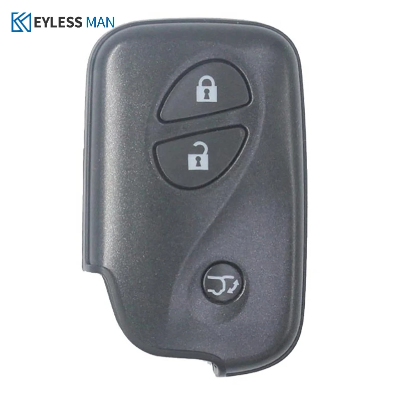 89904-48641 B74EA llavero inteligente para Lexus RX350 RX300 LX570 llave remota de coche 271451-5290 F433 2 botones llavero 433,92 Mhz 4D Chip