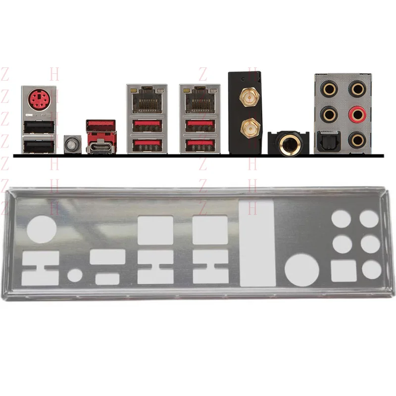 

ZZHH For MSI X99A GODLIKE GAMING CARBON Motherboard IO I/O Shield Backplate OEM