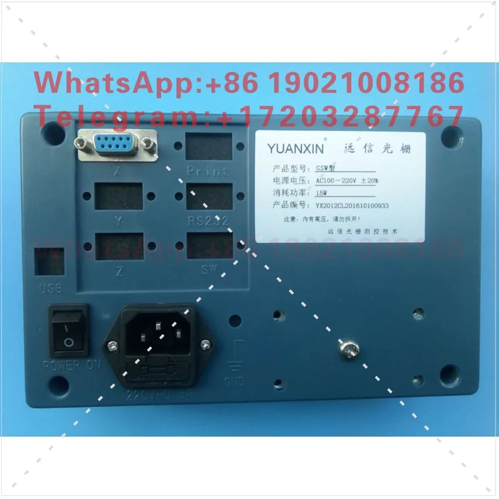 GSW-1B 2B 3A Grating ruler single axis number milling machine Electronic ruler reading head displacement sensor