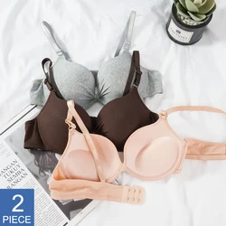 FULSURPRIS Sexy Women Bra Underwire Bra Brassiere Push Up Lingerie Full Cup Bra Underwear Thread Top Female Intimates Bralette