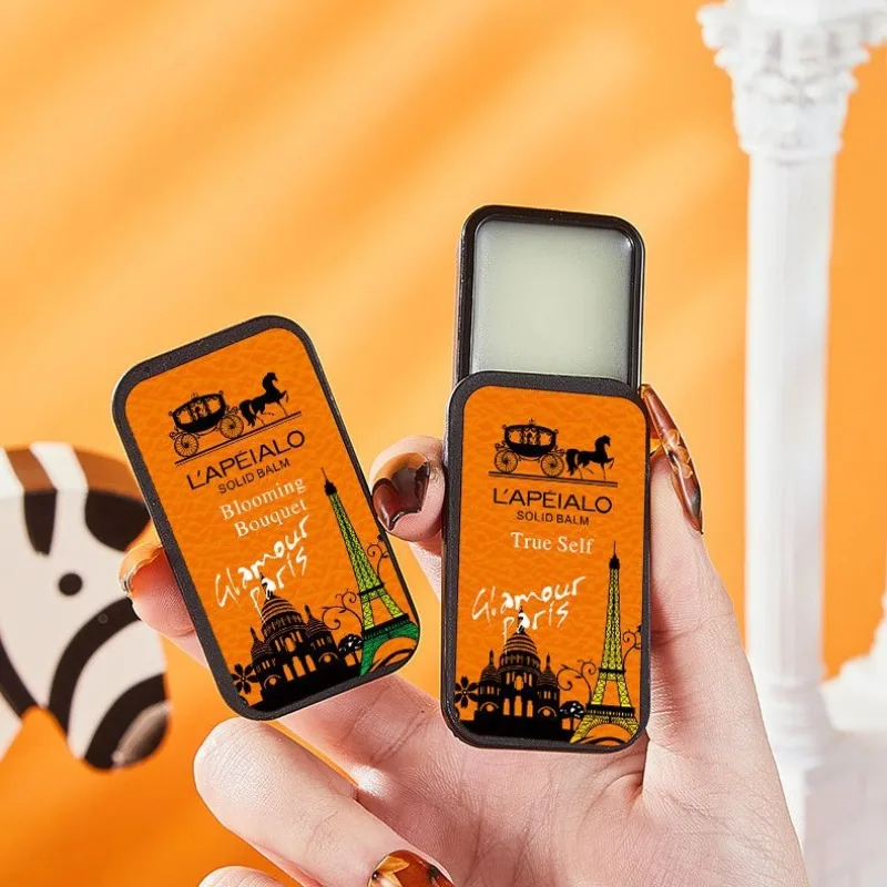 4 шт./кор., твердые духи с кареткой, ароматы для женщин и мужчин, твердый бальзам, свежий, мягкий, стойкий, водостойкий, аромат, дезодоранты, духи для тела