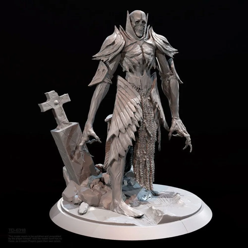 50mm 75mm Soul Knight Resin White Mold 3D Printed DIY Coloring Self-assembly Figurines Miniatures Decoration Crafts