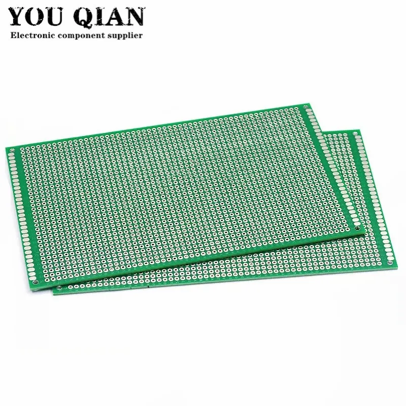 10x15 10*15cm Double Sided Prototype PCB Tinned DIY Board Experiment Board Ring Hole Bread Board 2.54mm Fiberglass Board