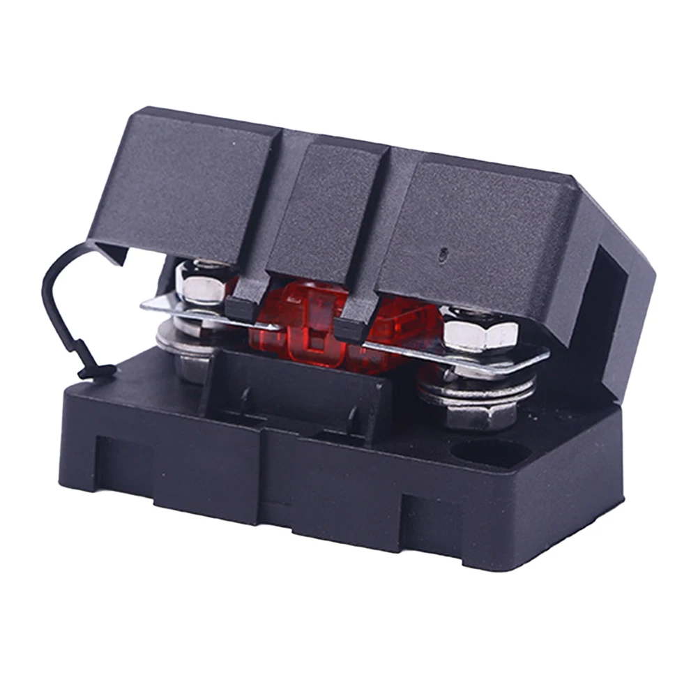 40A 50A Fuses Fuse Holder Set Splash-proof Design Versatile Automotive Solution Easy Install Fuse Holder System