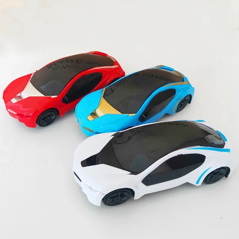 Funny Simulation Electric Glowing Car Model Children Electric Toy Car with Lights Music Boys Toys Kids Fun Holiday Birthday Gift