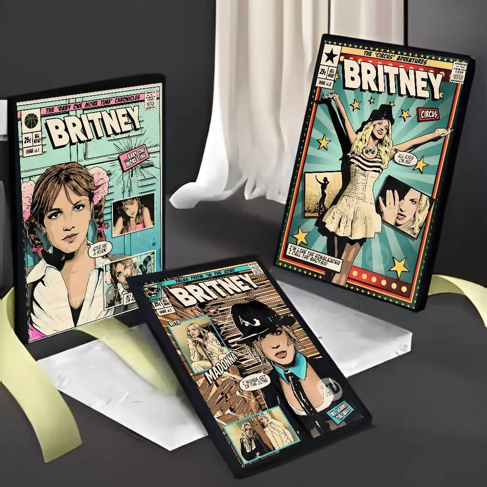 American Singer Britney Spears Album Poster Art With Prints Home Bedroom Living Room Decoration Gift