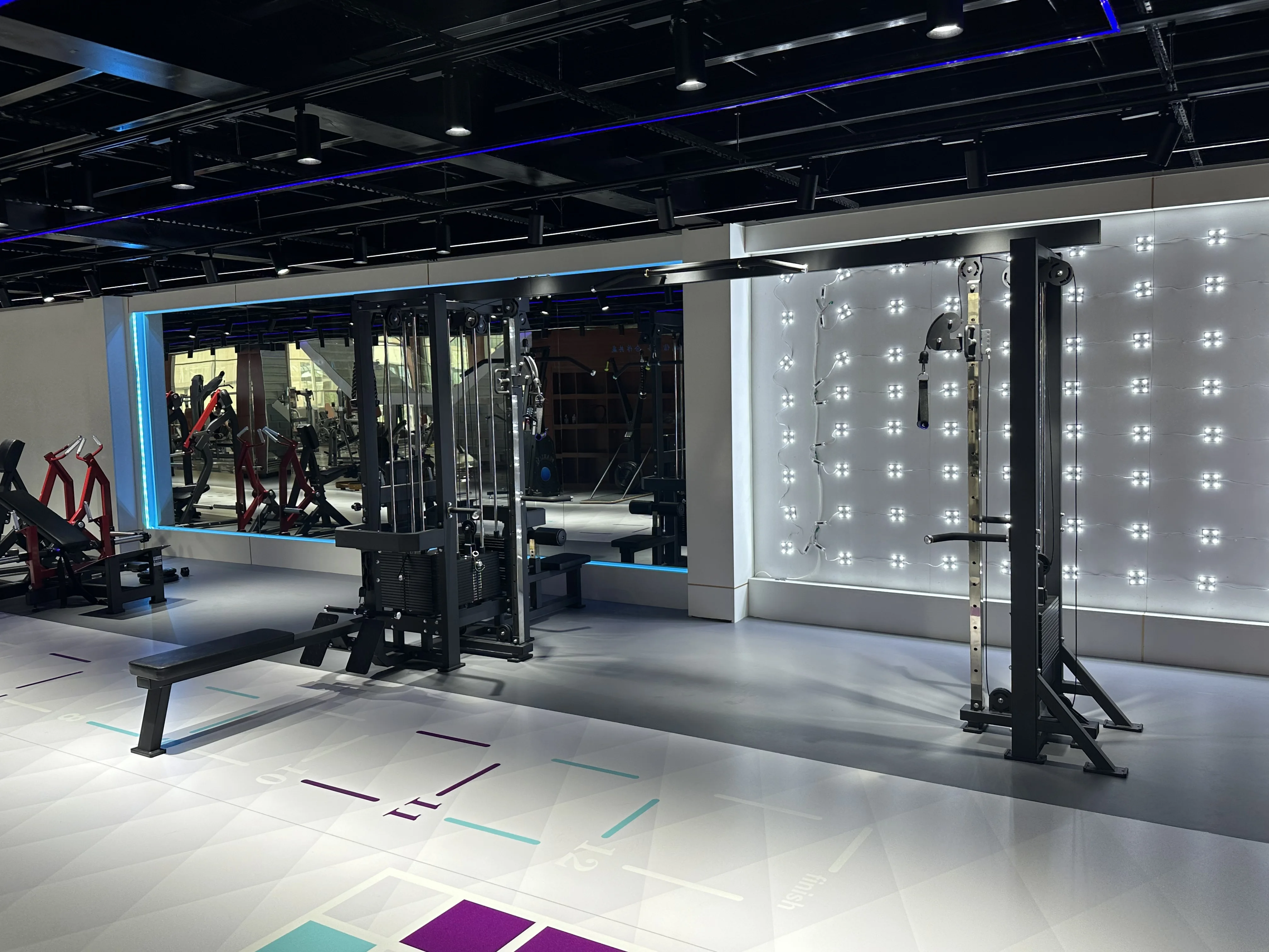 Equipo de fitness 8 Máquina de gimnasio multiestaciones Tianzhan Fitness