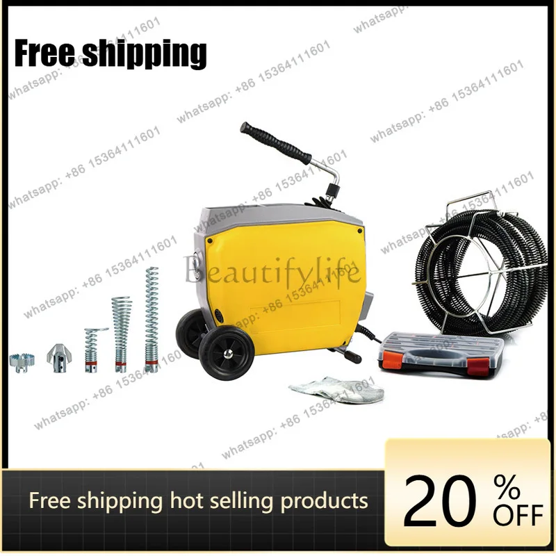 Factory Direct Sales 900W High Power Professional High Efficiency Electric Sewer Pipe Cleaner A200G