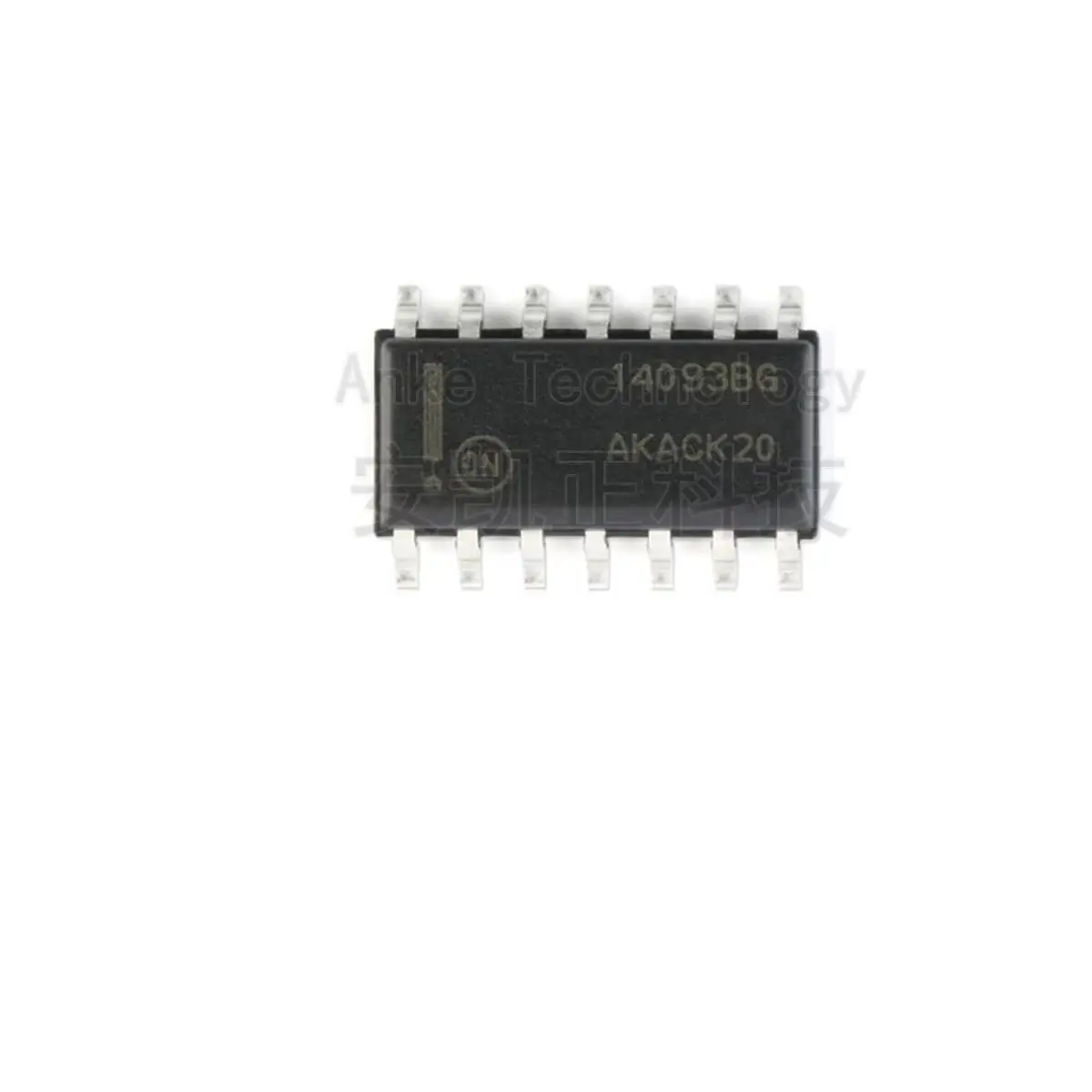 Genuine Original MC14093BDR2G, SOIC‑14, Quad 2‑Input NAND Gates with Schmitt‑Trigger Inputs 10PCS