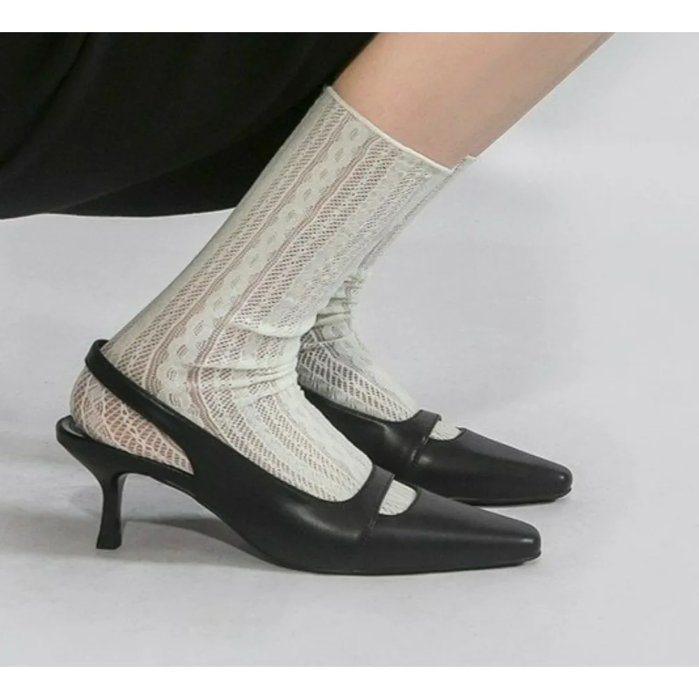 

2026 Summer Women's New Pointed Shallow Mouth Sandals Fashion Show Party Wedding Women's Large Size Stiletto Sandals