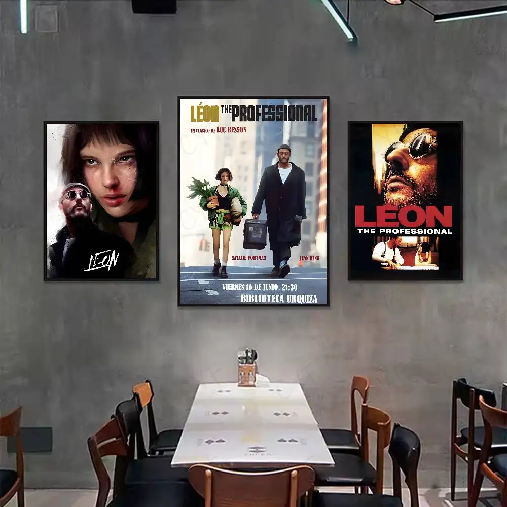 Movie l-Leon The Professional Poster Wall art print art suitable for living room bedroom bar parlor home decor gift