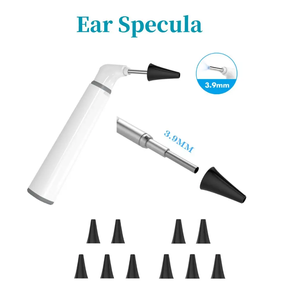 Ear Specula for 3.9mm 4.3mm Otoscope Ear Endoscope Accessories Ear Funnel