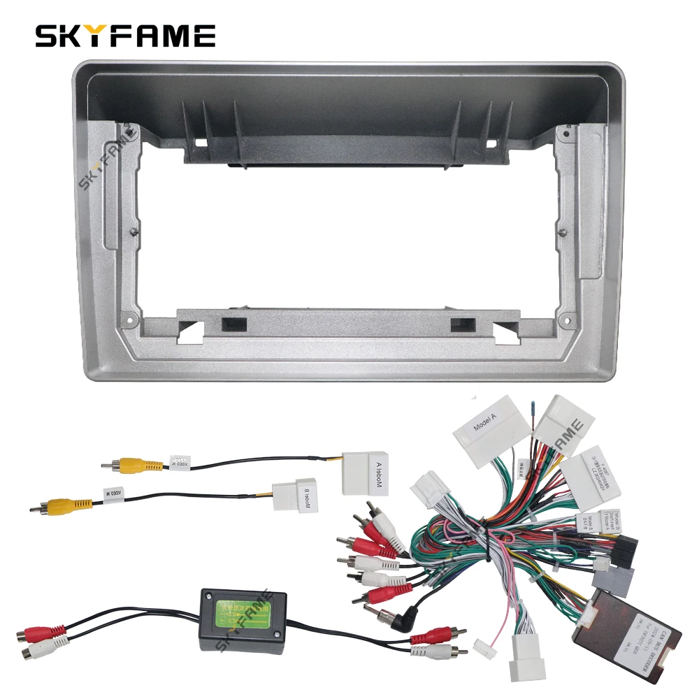 SKYFAME Car Frame Fascia Adapter Android Radio Dash Fitting Panel Kit For Nissan Armada Infiniti QX56