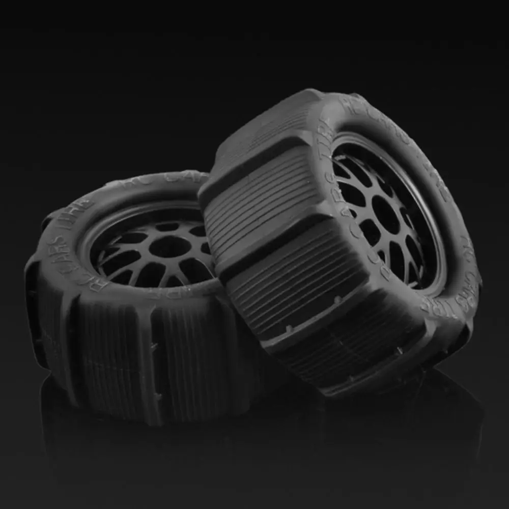 2PCS 12mm Hex Monste Truck Wheel 1:14 1:16 Off Road RC Car Parts 1:18 Drift Tires for SCY 16101 Pro 16102 Pro