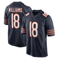 High Quality Chicago Football jerseys with embroidered men women youth customized #18 WILLIAMS #15 ODUNZE #34 PAYTON