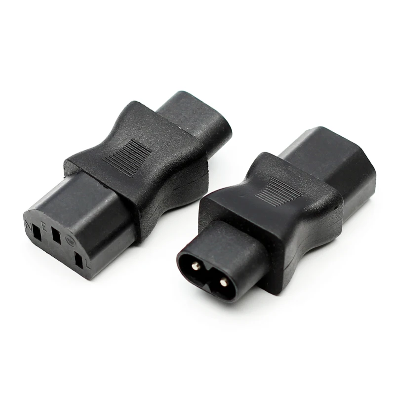 

IEC 320 C8 to C13 AC Extension Connector Adapter