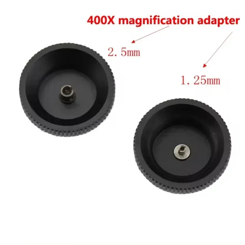 Handheld 400X Magnification Field Optical Fiber Scope for Inspection 1.25mm and 2.5mm Optical Connector