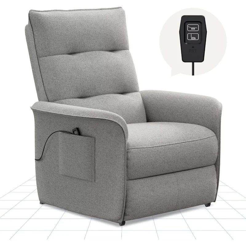 

Electric recliner with adjustable backrest TV chair sofa for bedrooms, living rooms and home theaters