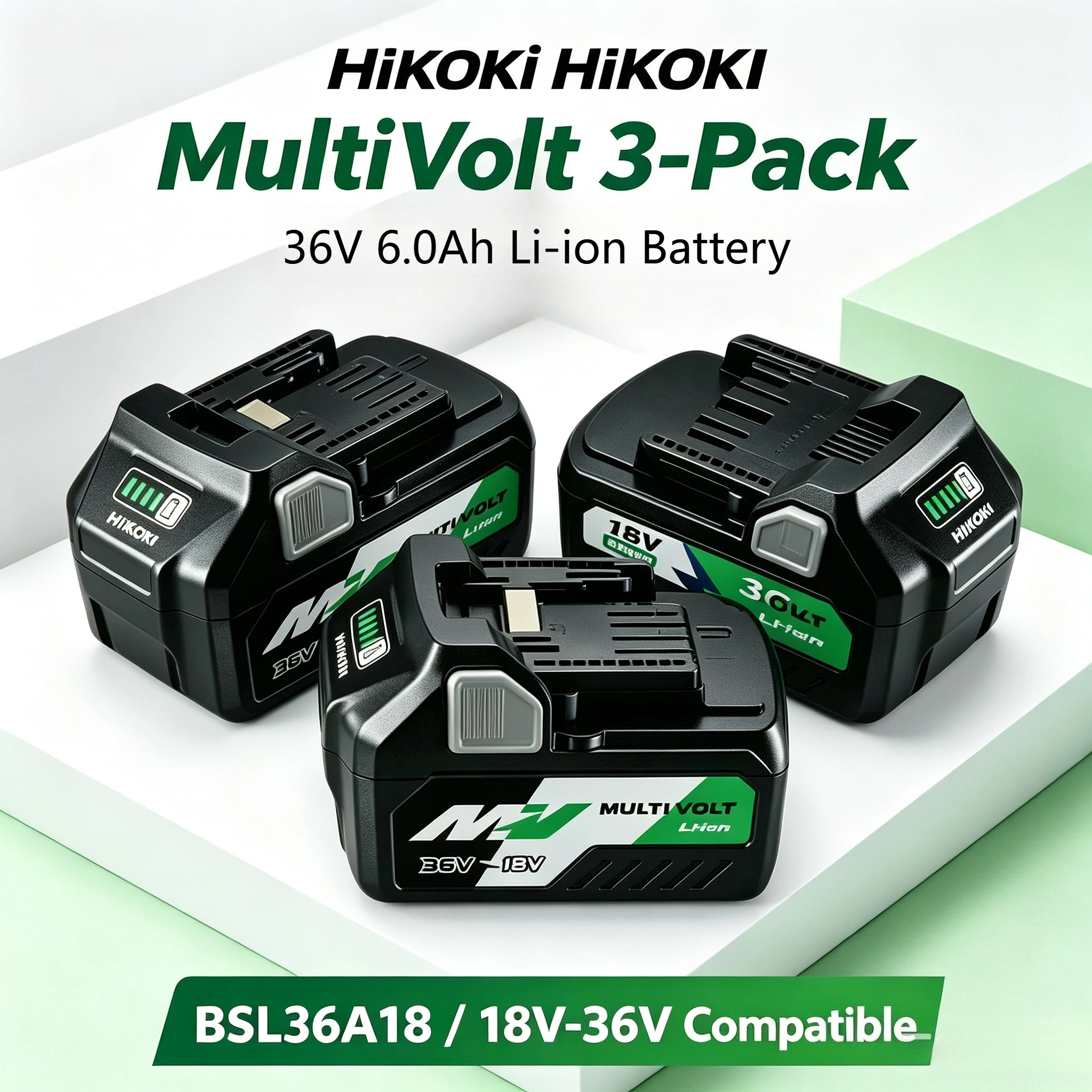 Power Tools Hikoki - Batería 100% original HiKOKI BSL36A18 de