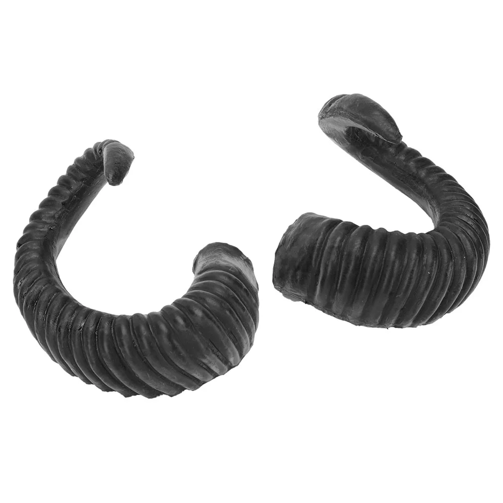 Ram Horns Cosplay Elmo Halloween Costume Props Simulated Sheep DIY Headband Decoration 1 Pair Costumes Hairpin