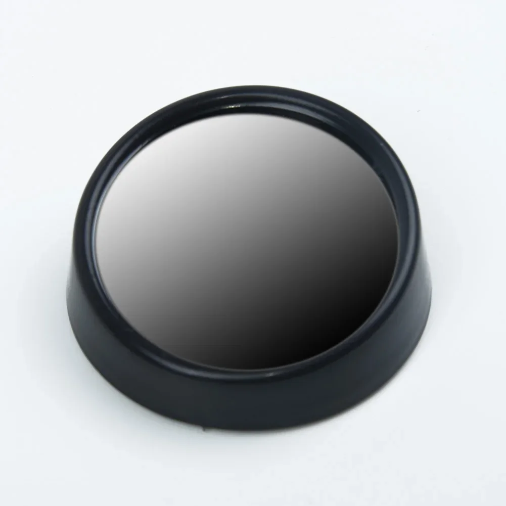 Black Blind Spot Mirror Wide Angle Mirror 360 Rotation Adjustable Convex Rear View 5.5*2cm Newest High Quality