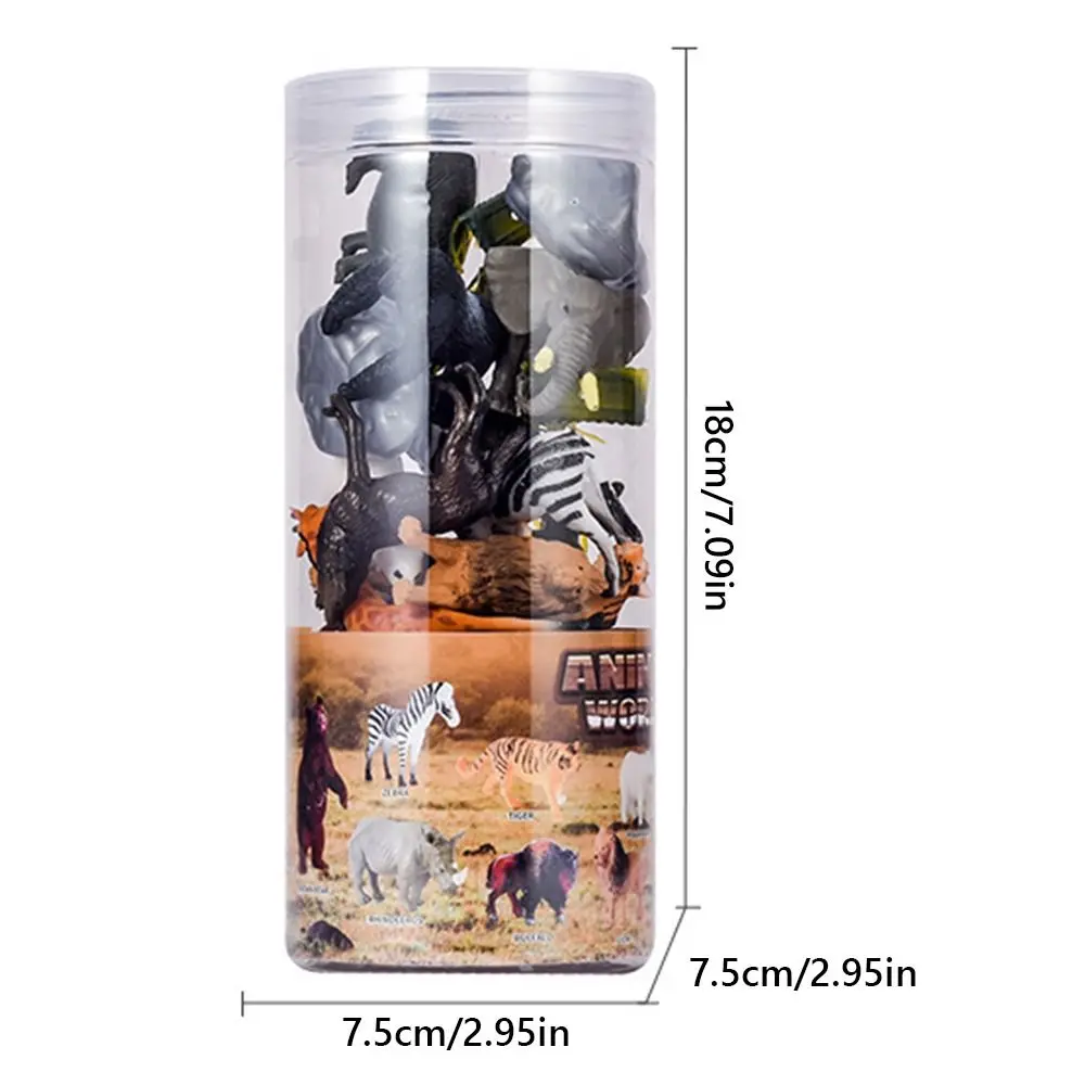 12 قطعة من التماثيل الحيوانية المحاكاة الصغيرة متعدد الألوان PVC ديناصور صغير عمل الشكل مرحلة ما قبل المدرسة التعليمية #6