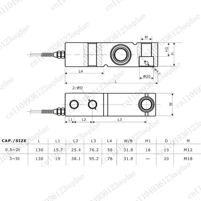 Sensor Timbangan 10 Ton Timbangan Truk Nirkabel Sensor Pengontrol Timbangan Modul Sensor Tekanan Timbangan