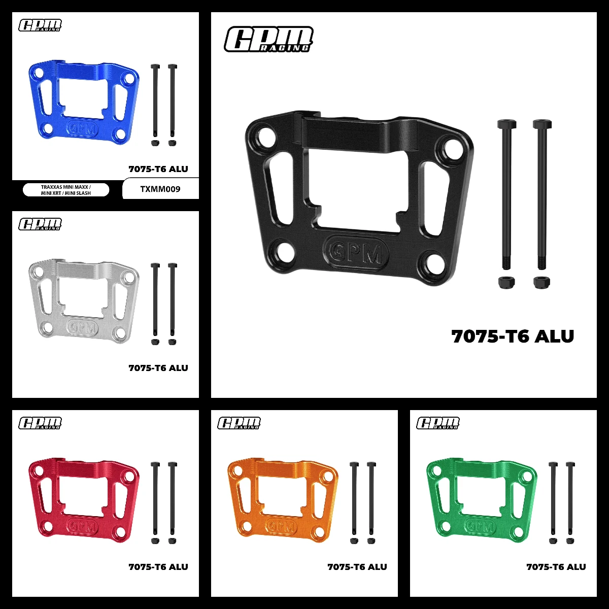 

Укрепление заднего переборки из сплава GPM 7075, усиление для TRAXXAS MINI XRT/MINI SLASH 4X4/Mini Maxx 107154-1