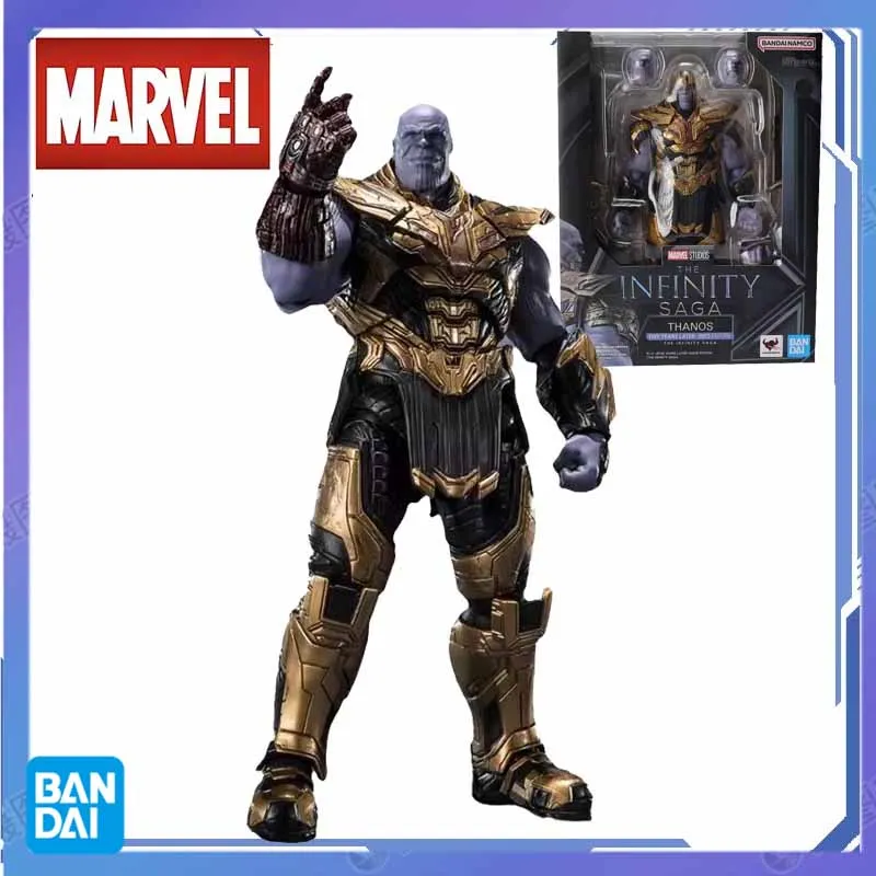 Bandai Thanos SHF Avengers 4 Ultimate Battle Infinity Legend Reborn Edition movable figures model toys ornaments gift collection