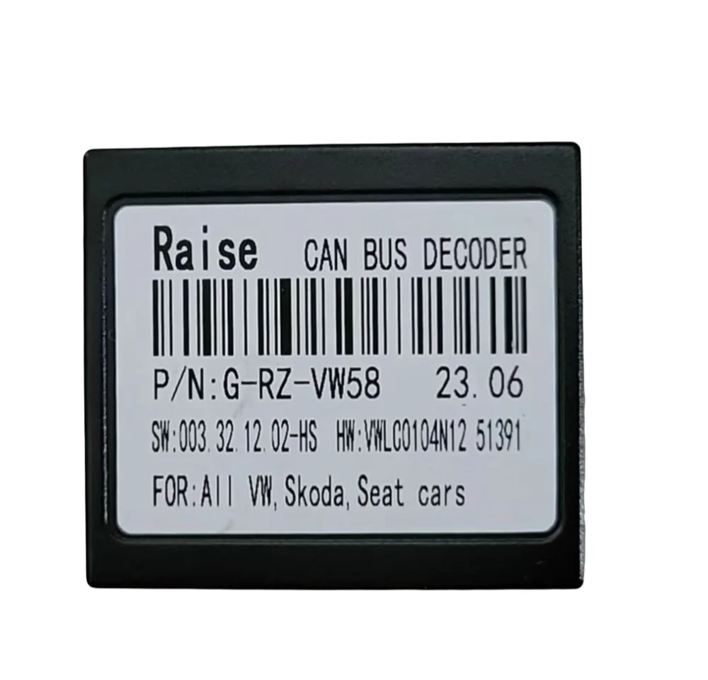 VW-RZ-08 VW-RZ-58 RP5-VW-006 Canbus Box For Android All Volkswagen Skoda Seat Golf 5/6/Polo/Passat/jetta/Tiguan/Touran Radio