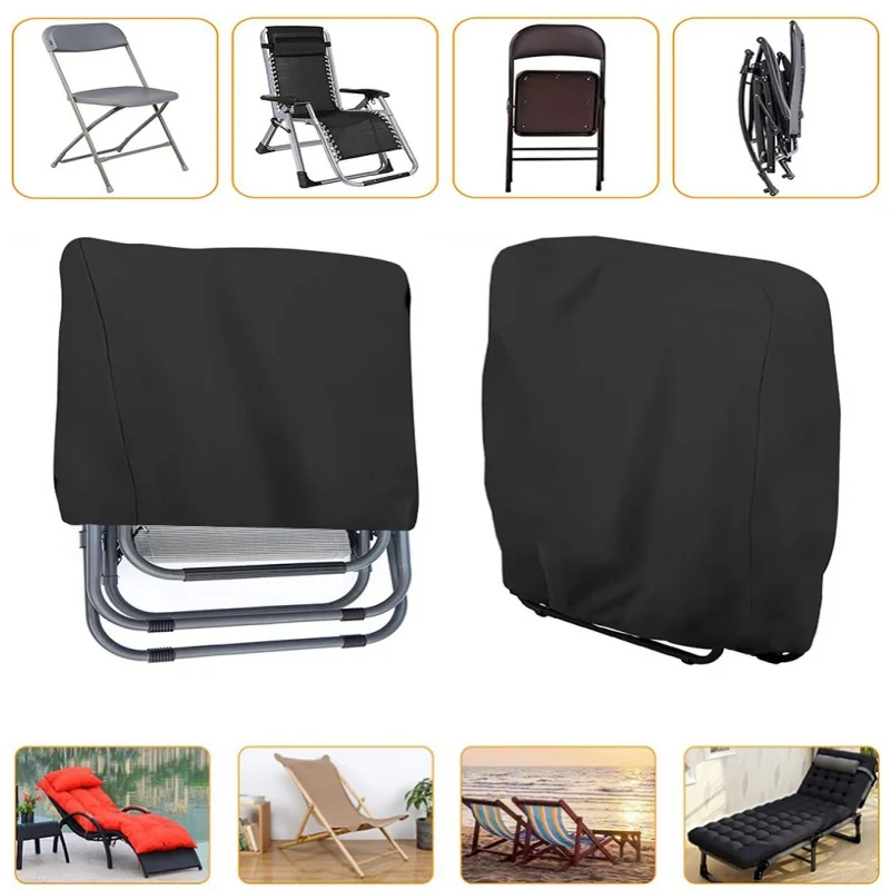 

Oxford Cloth Is Sturdy Stain Resistant Easy To Clean Indoor Folding Chairs Outdoor Beach Chairs Dust Covers Waterproof Covers