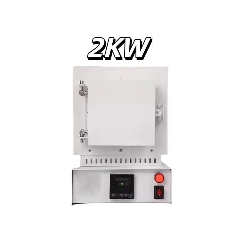 2KW Muffle Furnace, Digital Display Dental Casting Furnace, Heating Stove for Baking & Melting Dental Repair