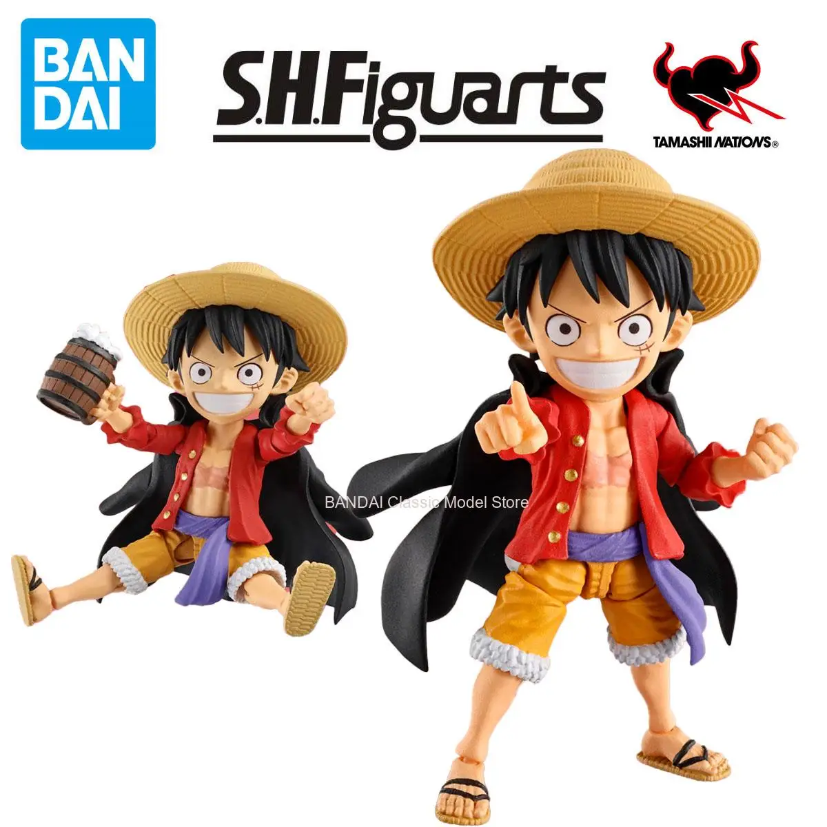 

Bandai SHF S.H.Figuarts One Piece LUFFY ROMANCE DAWN Gum-Gum OPTION PARTS SET Фигурка Готовая модель Аниме Экшн-игрушка Подарок для ребенка