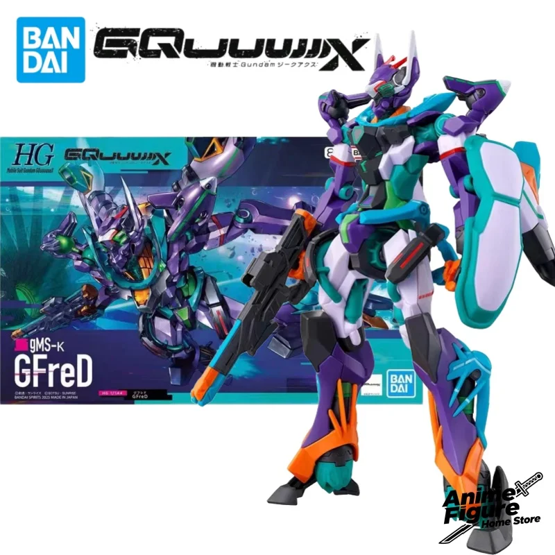

100%Original in Stock Bandai Gundam GQuuuuuuX HG 1/144 Gms-K GFreD Anime Character Model Toys Desktop Ornaments Collection Gifts
