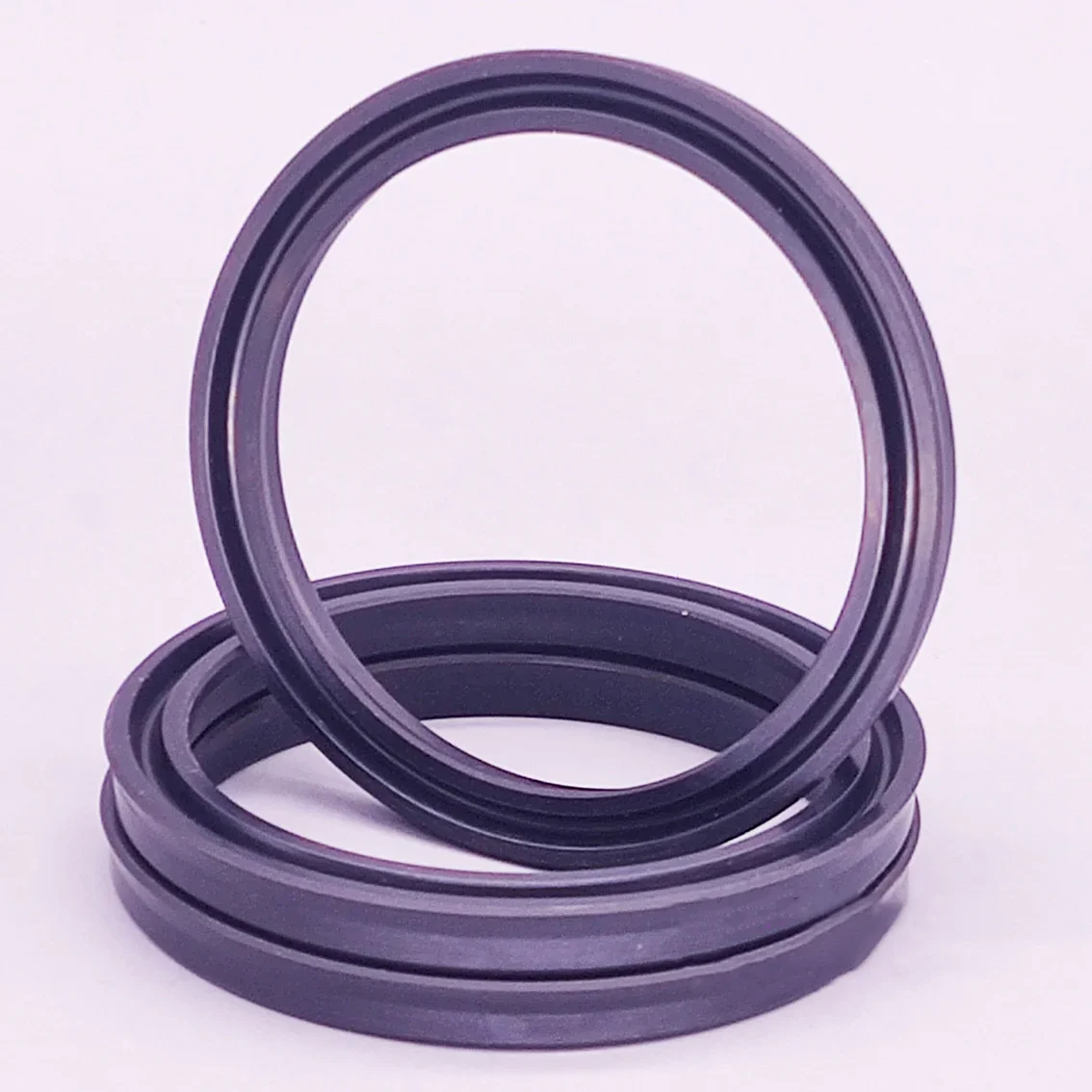 Black NBR Rubber Hydraulic Cylinder Oil Sealing Ring Thickness 5/6/7/8mm USH/UPH/Y Type Shaft Hole General Sealing Ring Gasket