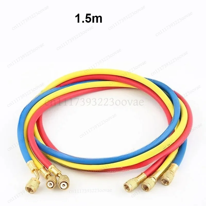 R410A R32 Refrigerant Manifold Gauge Set With Hose Hook HS‑S60‑102‑A For Household Air Conditioner Repair Tools