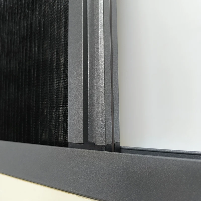New Design Blackout Insect Screen, Nonwoven Blinds Polyester Window Screens Sliding Window Retractable Screens Honeycomb Blinds