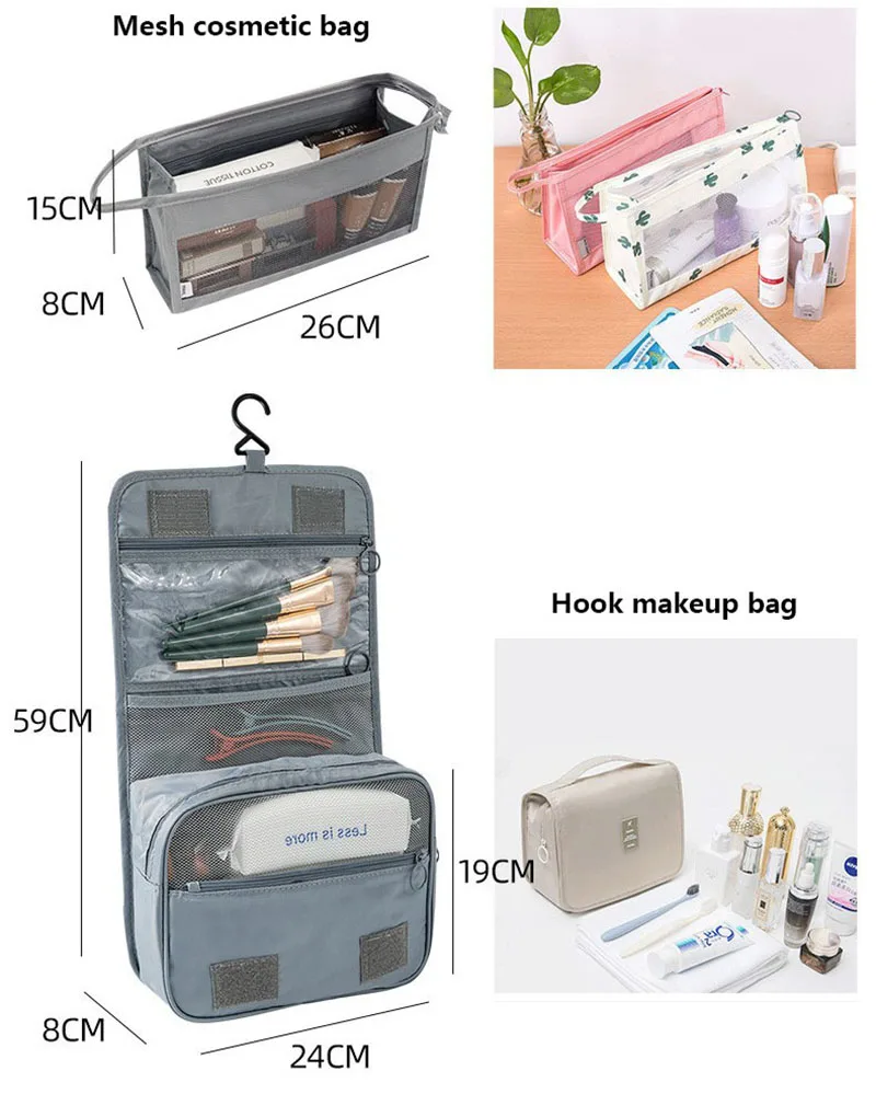 8Pcs Travel Organizer Set Portable Folding Suitcase Packing Cubes for Clothes Shoes Tidy Pouch Luggage Storage Bags